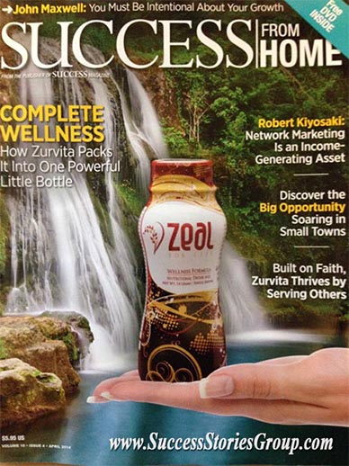 The April 2014 issue of "Success From Home" magazine featuring the Zurvita Business Opportunity! The April 2014 issue of "Success From Home" magazine featuring the Zurvita Business Opportunity!
